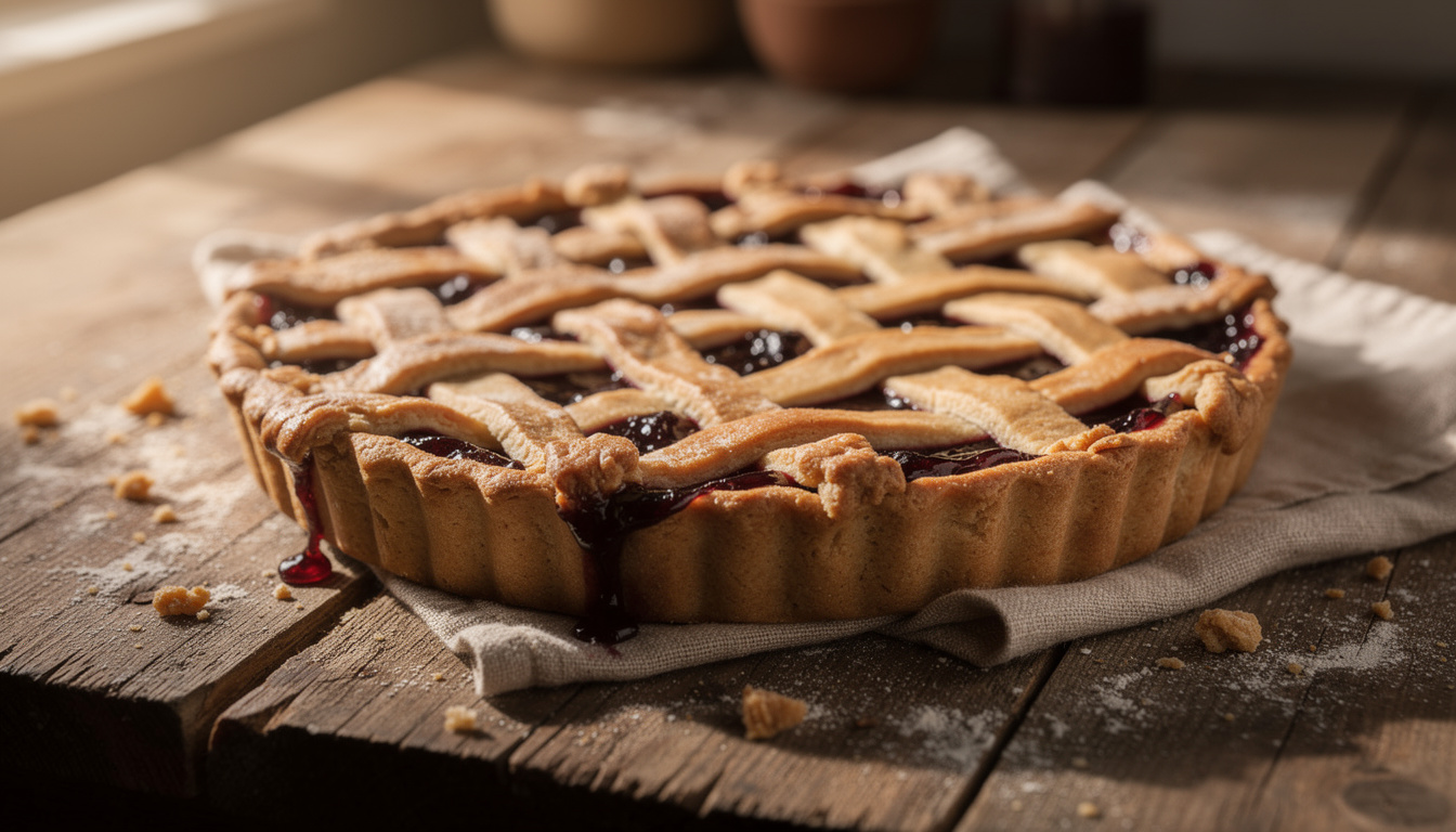 découvrez la recette authentique de la crostata italienne, une délicieuse tarte à la confiture maison simple à préparer et parfaite pour toutes les occasions.
