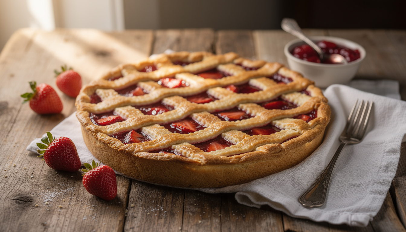 découvrez la recette authentique de la crostata italienne, une délicieuse tarte à la confiture maison parfaite pour toutes les occasions.