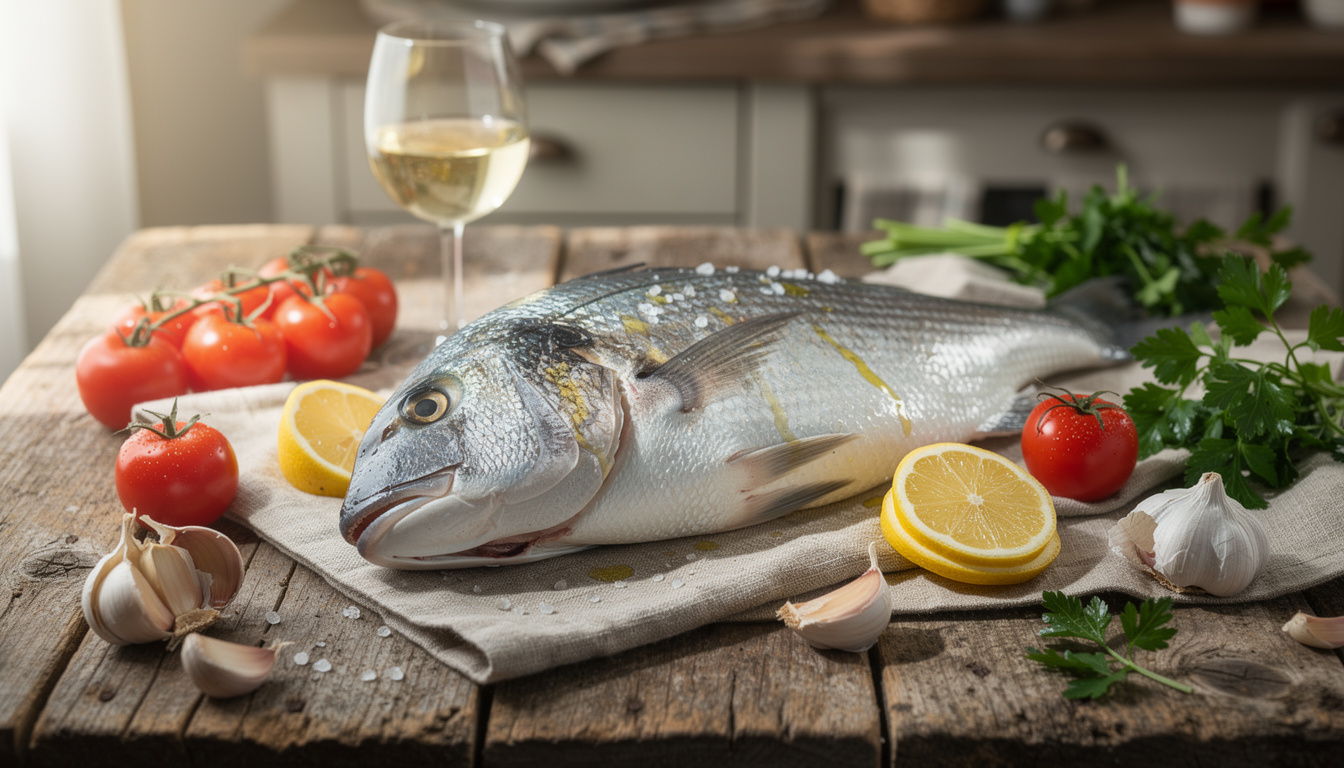 découvrez la recette traditionnelle napolitaine de la dorade all'acqua pazza, un plat savoureux et léger aux saveurs méditerranéennes.