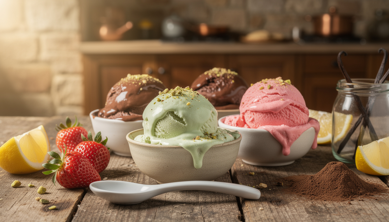 découvrez comment préparer un gelato maison authentique, la vraie glace italienne, avec des recettes simples et des ingrédients naturels pour un dessert onctueux et savoureux.
