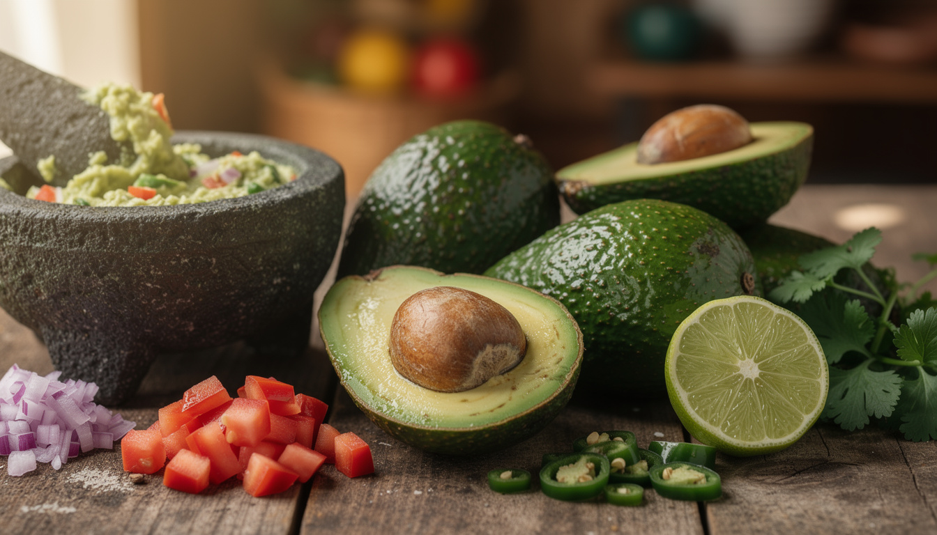 découvrez la vraie recette mexicaine du guacamole à l'avocat, simple et authentique, pour apporter fraîcheur et saveurs à vos repas.
