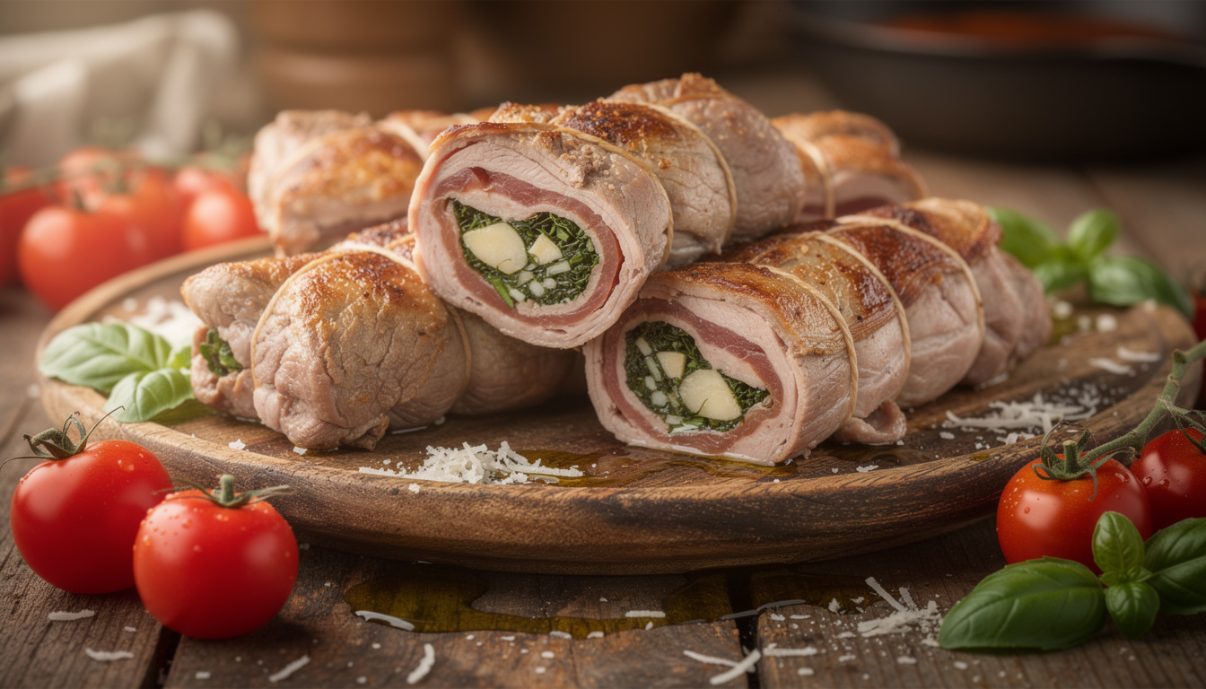 découvrez la recette traditionnelle des involtini de veau, ces délicieuses paupiettes à l'italienne fondantes et savoureuses, parfaites pour un repas convivial et gourmand.