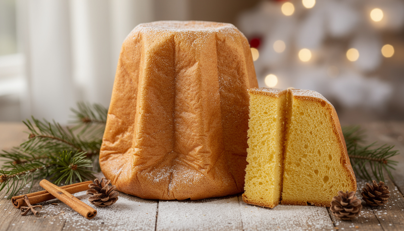 découvrez le pandoro, la délicieuse brioche de noël typique de vérone, légère et sucrée, parfaite pour célébrer les fêtes en famille.