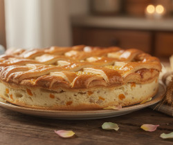découvrez la pastiera napolitaine, la traditionnelle tarte de pâques au blé, alliant saveurs sucrées et textures moelleuses pour célébrer la fête avec gourmandise.