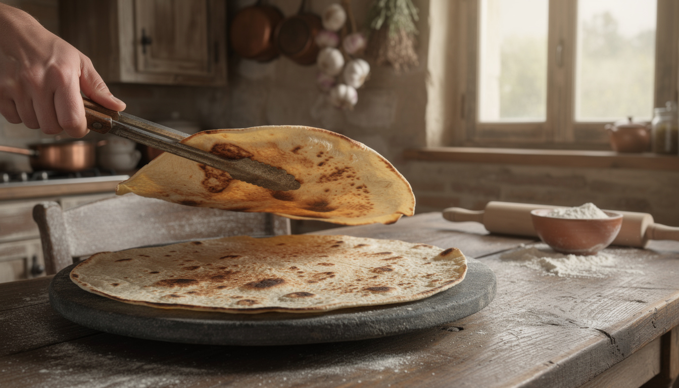 découvrez la recette authentique de la piadina romagnola, la galette italienne maison simple et savoureuse, parfaite pour un repas traditionnel et gourmand.