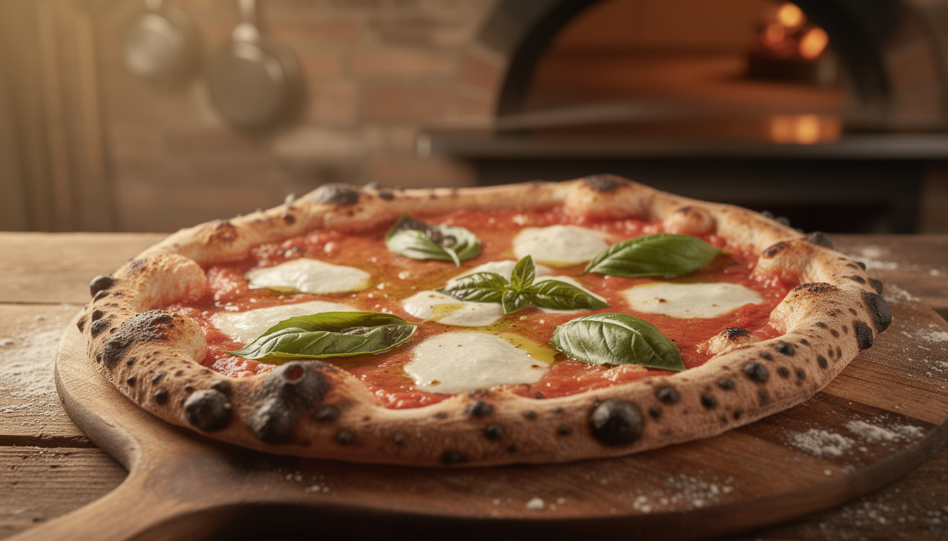 découvrez la recette authentique de la pizza margherita napolitaine, un classique italien aux saveurs simples et délicieuses, préparée avec des ingrédients frais et traditionnels.