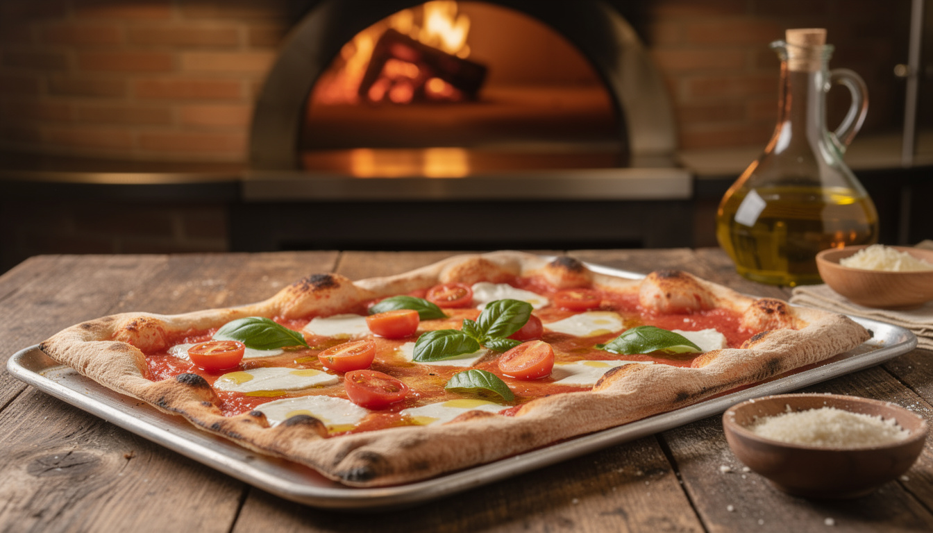 découvrez la pizza romaine : une pâte fine et croustillante qui offre un goût authentique et une texture légère, idéale pour les amateurs de pizzas délicates et savoureuses.