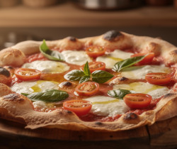 découvrez la pizza romaine, célèbre pour sa pâte fine et croustillante, garnie d'ingrédients frais pour un goût authentique et savoureux.