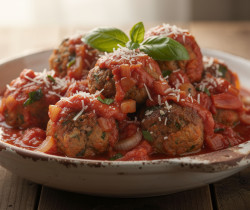 découvrez la recette authentique des polpette, les délicieuses boulettes de viande italiennes servies avec une sauce tomate savoureuse.