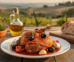 découvrez la recette authentique du poulet alla cacciatora, un plat traditionnel italien savoureux et facile à préparer, parfait pour régaler toute la famille.