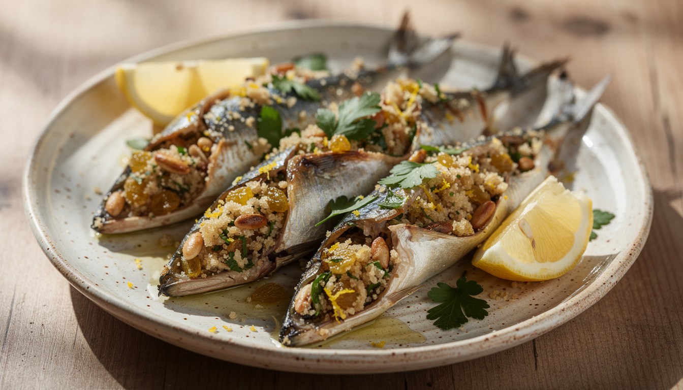découvrez la recette traditionnelle sicilienne des sardes à beccafico : de savoureuses sardines farcies au goût authentique, idéales pour un repas méditerranéen plein de saveurs.