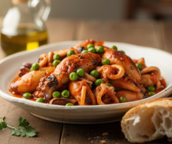 découvrez la recette authentique des seiches à l'italienne, seppie in umido aux petits pois, un plat savoureux et facile à préparer qui ravira vos papilles.