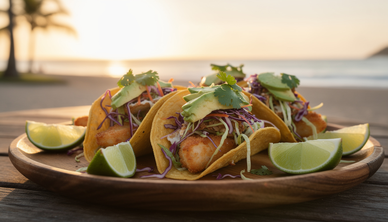 découvrez les délicieux tacos de pescado, une spécialité de la baja california avec du poisson frais, des saveurs authentiques et une touche mexicaine irrésistible.