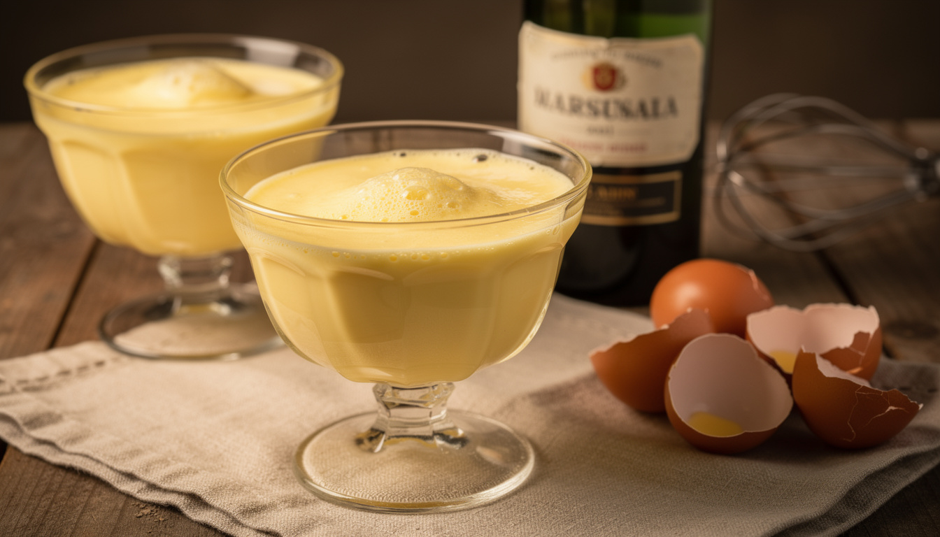découvrez le zabaione, une délicieuse crème italienne préparée avec du vin marsala, parfaite pour une touche gourmande et authentique.