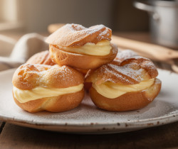 découvrez les zeppole di san giuseppe, ces délicieux beignets italiens garnis de crème, parfaits pour célébrer la fête de la saint joseph avec douceur et tradition.