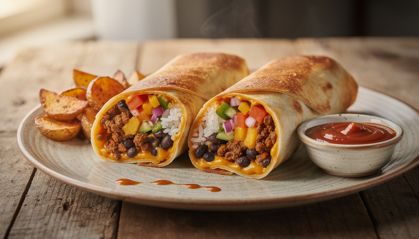 découvrez la recette authentique des burritos mexicains, roulés et garnis d'ingrédients savoureux pour un repas gourmand et convivial.