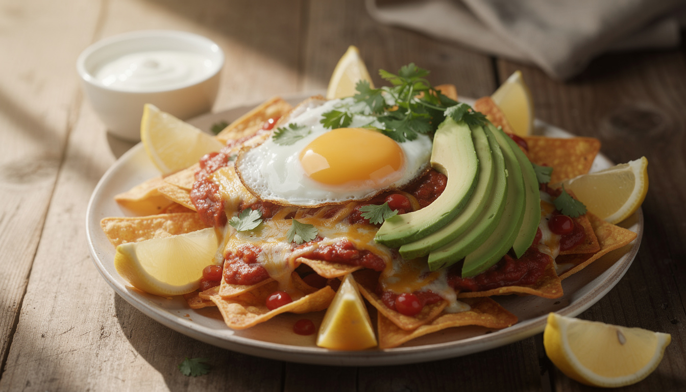 découvrez les chilaquiles, un délicieux petit-déjeuner mexicain à base de tortillas croustillantes, sauce piquante et garnitures savoureuses pour bien commencer la journée.