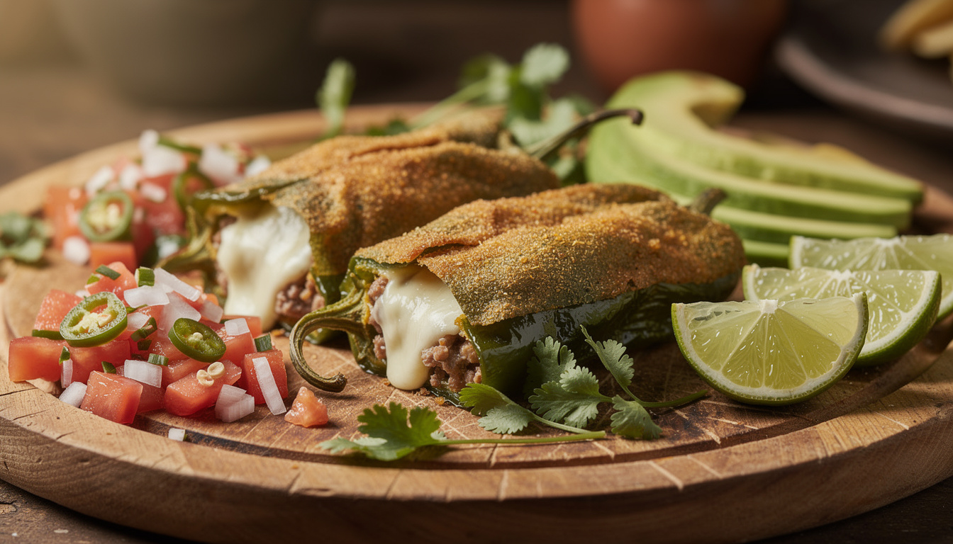 découvrez la recette authentique des chiles rellenos, ces piments farcis à la mexicaine, savoureux et épicés, parfaits pour un repas convivial et gourmand.