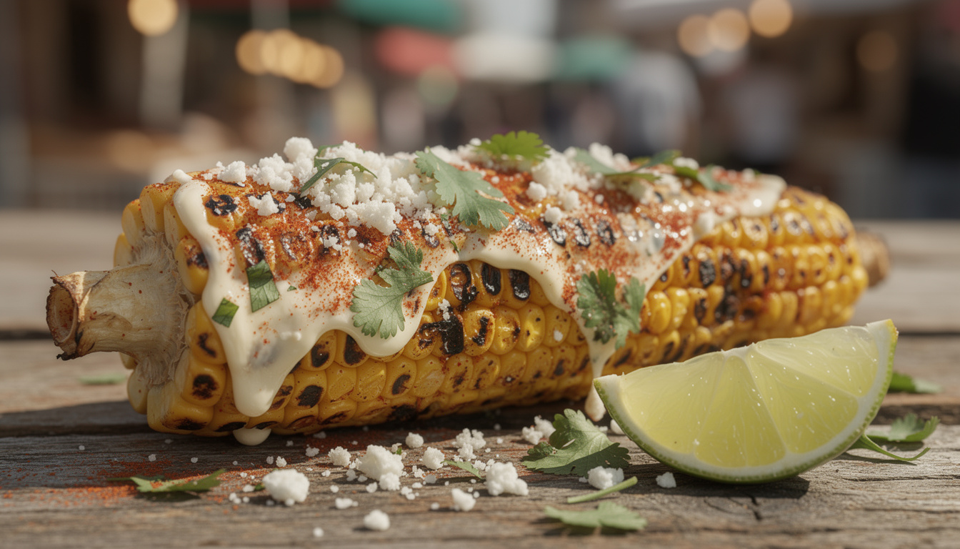 découvrez l'elote, le maïs grillé à la mexicaine, une délicieuse recette traditionnelle pleine de saveurs épicées et gourmandes.