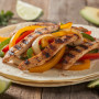 Fajitas de pollo : les fajitas au poulet grillé