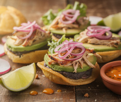 découvrez les panuchos, délicieuses tortillas farcies aux haricots typiques du yucatán, une spécialité mexicaine pleine de saveurs et d'authenticité.