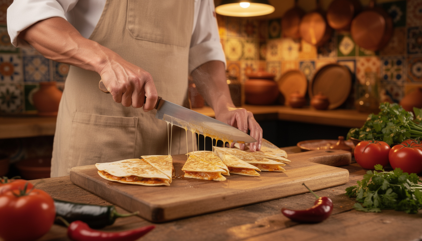 découvrez la recette authentique des quesadillas mexicaines au fromage fondant, un délice savoureux et facile à préparer pour toute la famille.