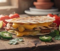 découvrez la recette authentique des quesadillas mexicaines au fromage fondant, facile à préparer et parfaite pour un repas savoureux et convivial.