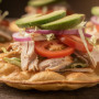 Salbutes : les tortillas gonflées garnies du Yucatán