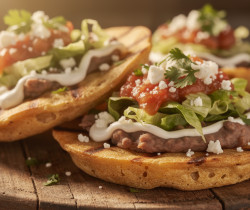 découvrez les sopes, ces délicieuses galettes de maïs épaisses garnies de saveurs authentiques pour un repas traditionnel mexicain savoureux.