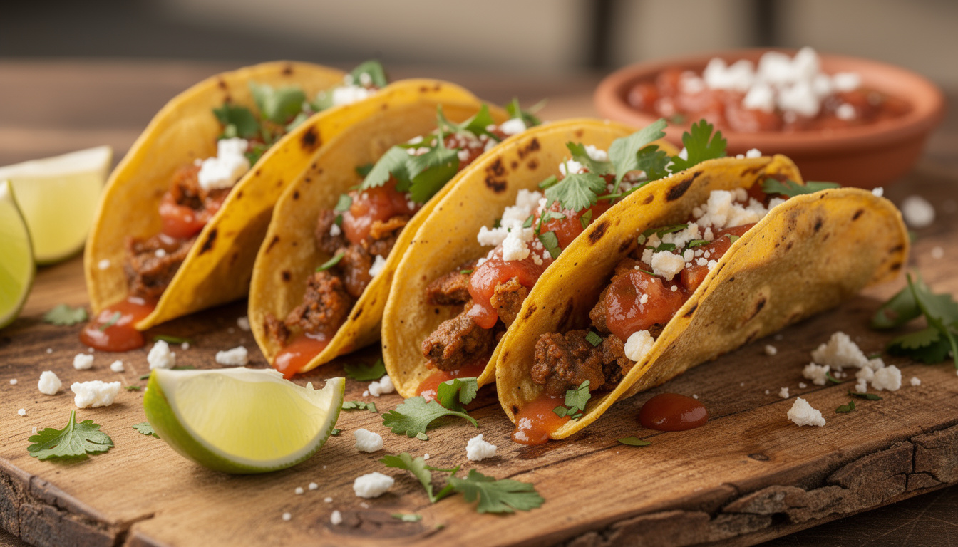 découvrez comment préparer des tacos dorados croustillants et savoureux, parfaits pour un repas délicieux et facile à réaliser.