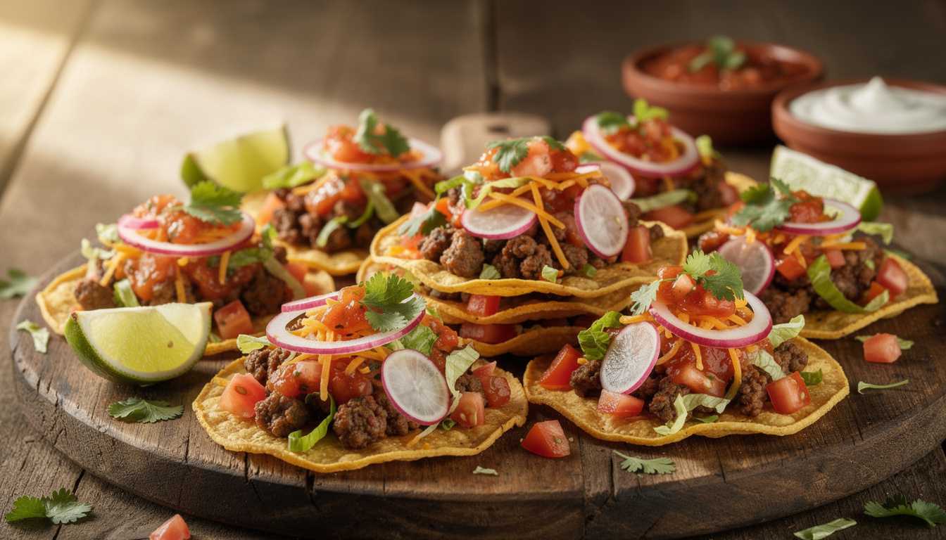 découvrez les tostadas, ces tortillas croustillantes garnies à la mexicaine avec des ingrédients frais et savoureux pour un repas plein de couleurs et de saveurs authentiques.