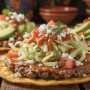 Tostadas : les tortillas croustillantes garnies à la mexicaine