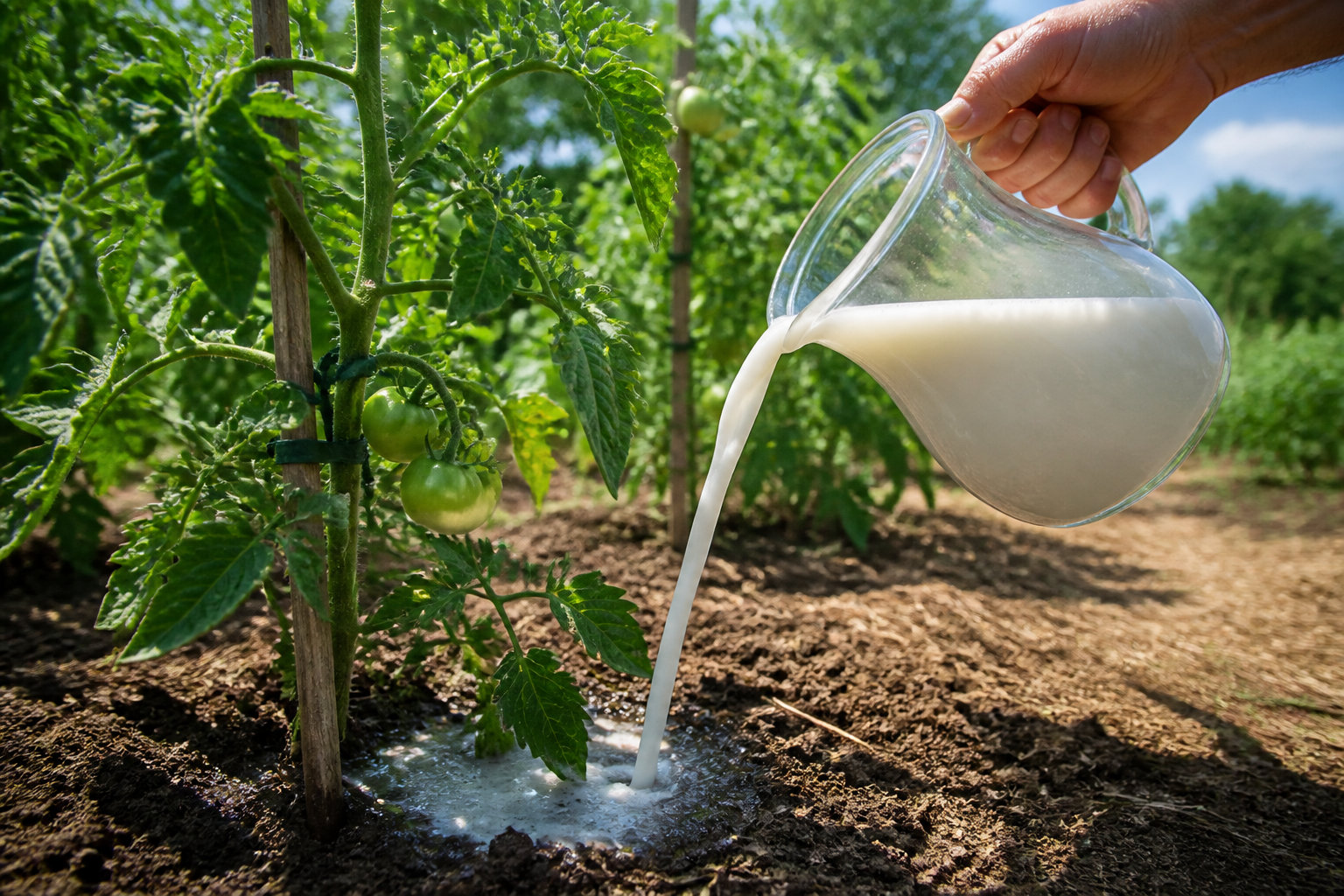 Utilisations astucieuses du lait périmé pour la maison et le jardin